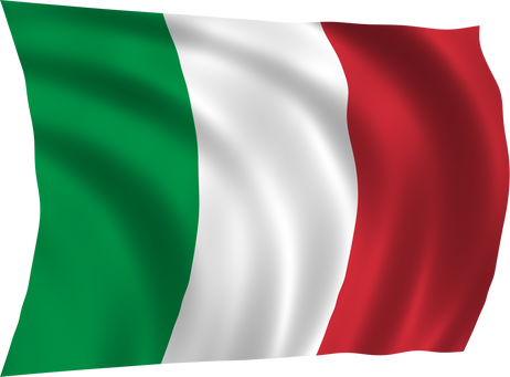 Flag of Italy Illustration 